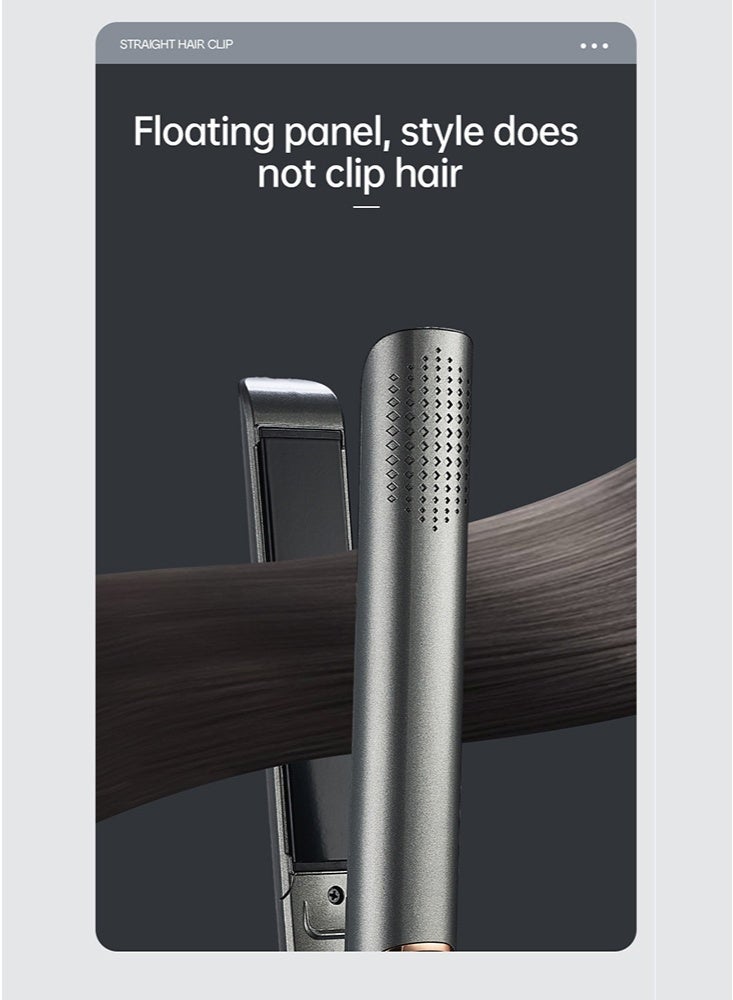 Bolivia's Hair Straightener and Curler 2 in 1 Ceramic Flat Iron - 4 Heat Settings and Heats Up to 230°C with a Heat-Resistant Silicone Pad and Gloves - Image 2